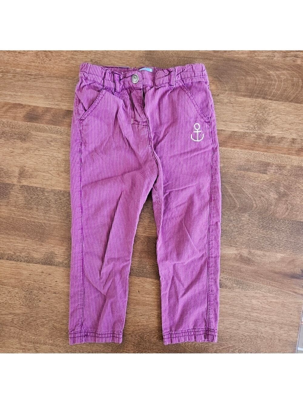 5/$25 2T Vibrant Purple Kids Corduroy Trousers